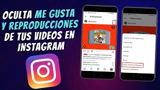 COMO OCULTAR LIKES Y REPRODUCCIONES EN Instagram