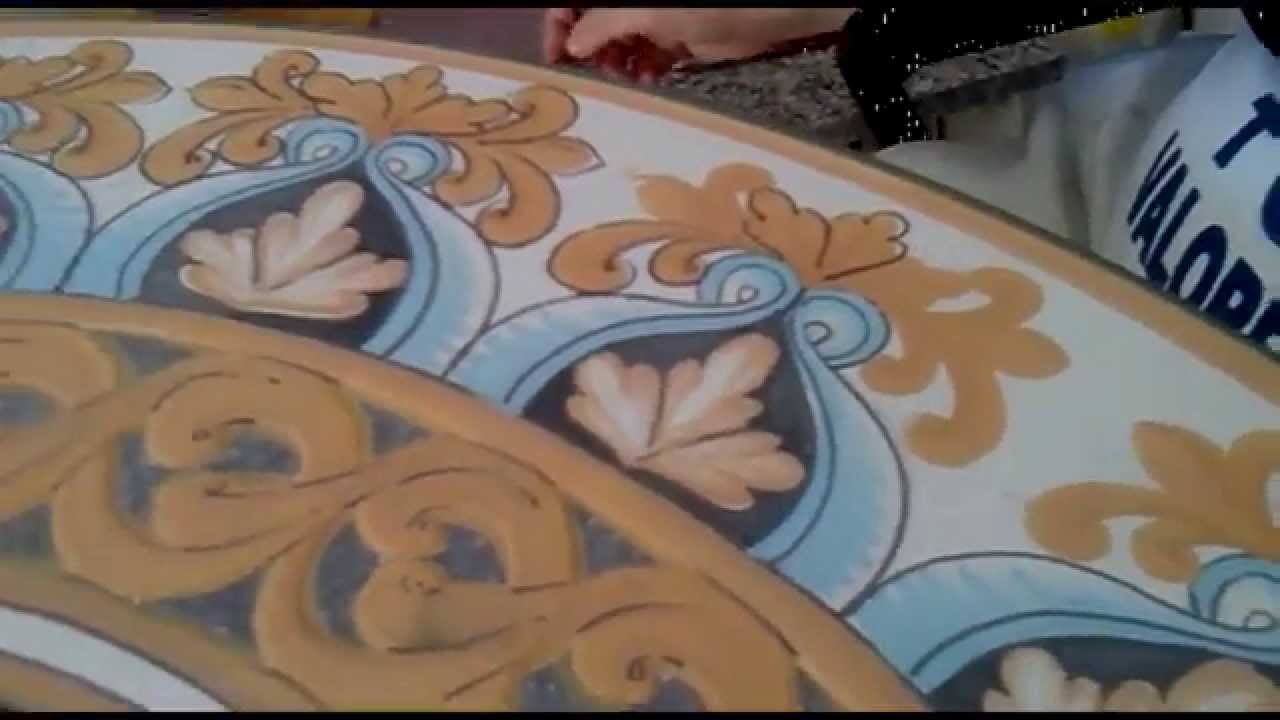Decorazione tavolo in pietra lavica youtube