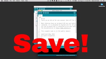 Arduino Prototyping Basics #12: Saving Your Sketches