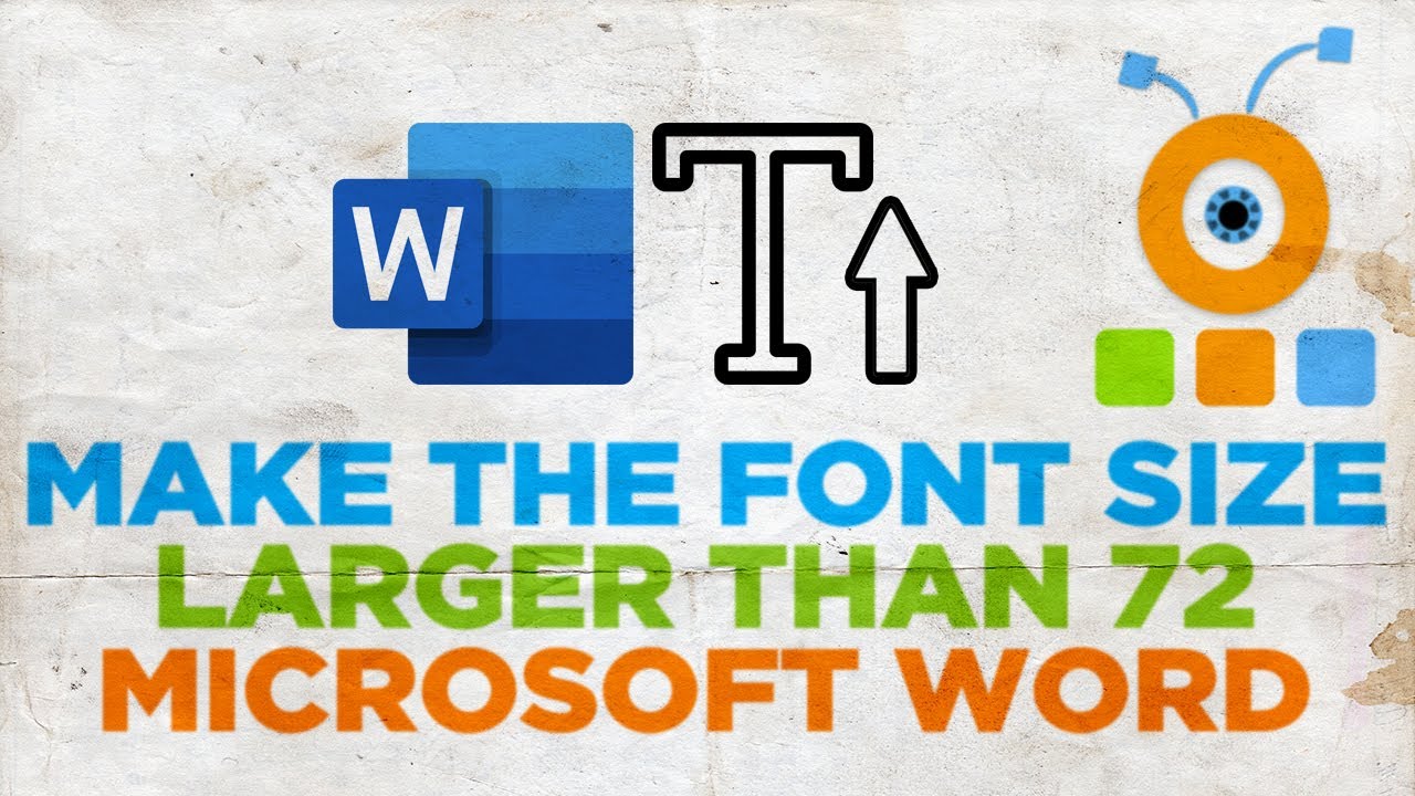 how-to-make-a-font-size-larger-than-72-in-word-youtube