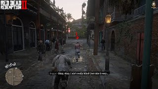RDR2 - So the Blind Man was a fake...