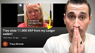 How Tracy's Ledger Wallet Was HACKED (New XRP Scam Explained)