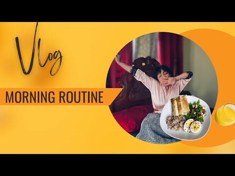 Minimal morning routine | Clean up & make breakfast with me |