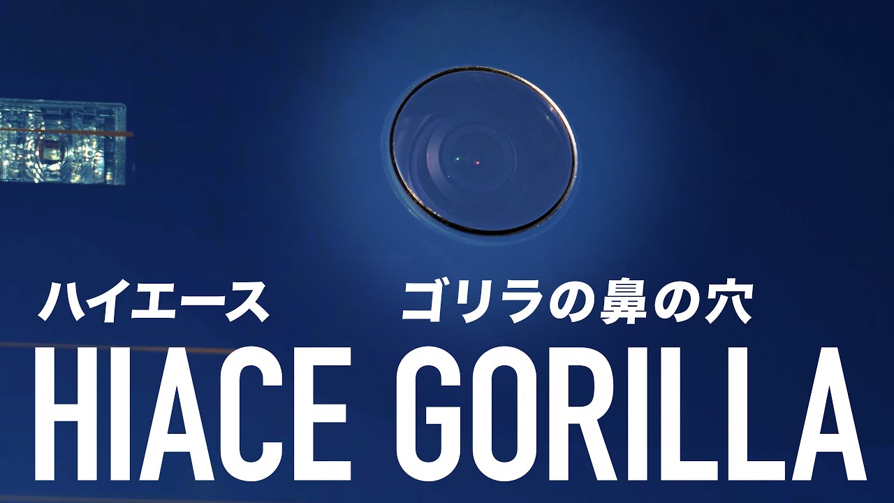 ハイエース ゴリラの鼻の穴