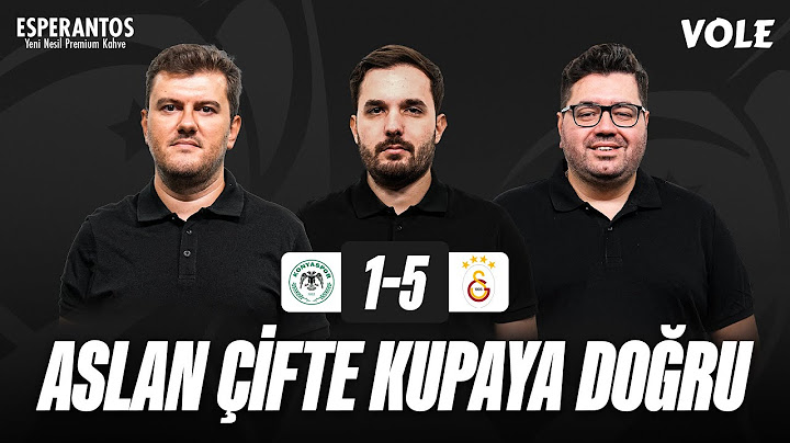 Konyaspor - Galatasaray Maç Sonu | Sinan Yılmaz, Kerem Övet, Berk Göl | KUPA ÖZEL