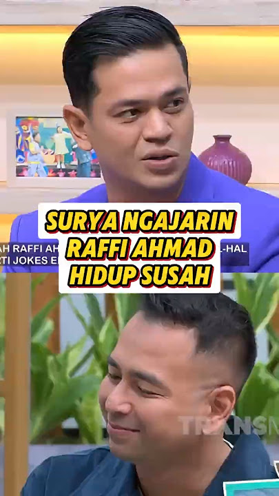 KETIKA RAFFI DI TES SURYA PERNAH SUSAH NGGAK #suryainsomnia #raffiahmad #shorts #meme #viral