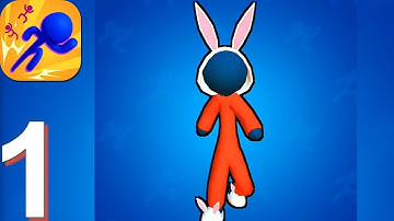 Stickman Dash - Gameplay Walkthrough Part 1 All Levels 1-31 (Android, iOS)