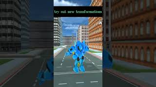 Crocodile Robot Car Transformation Simulator 2023 | Robot War Game 3D screenshot 4
