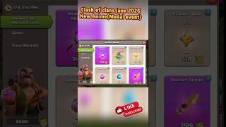 NEW Anime Medal Event Revealed! 🤯 Clash of Clans June 2026