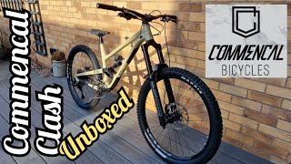 New Bike Day!! Unboxing the Commencal Clash!!