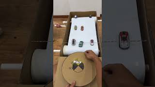 Cardboard racing track