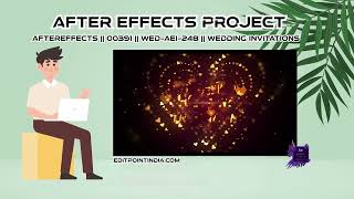 Aftereffects || 00391 || WED-AEI-248 | Wedding Invitation | Multi Languages | #EditPointIndia ||