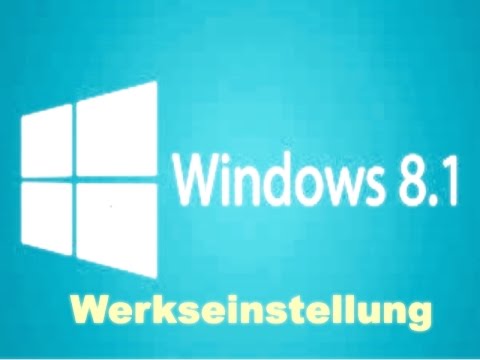 Video: Wie kann ich meinen Computer ohne Datenträger auf die Werkseinstellungen von Windows 8 zurücksetzen?