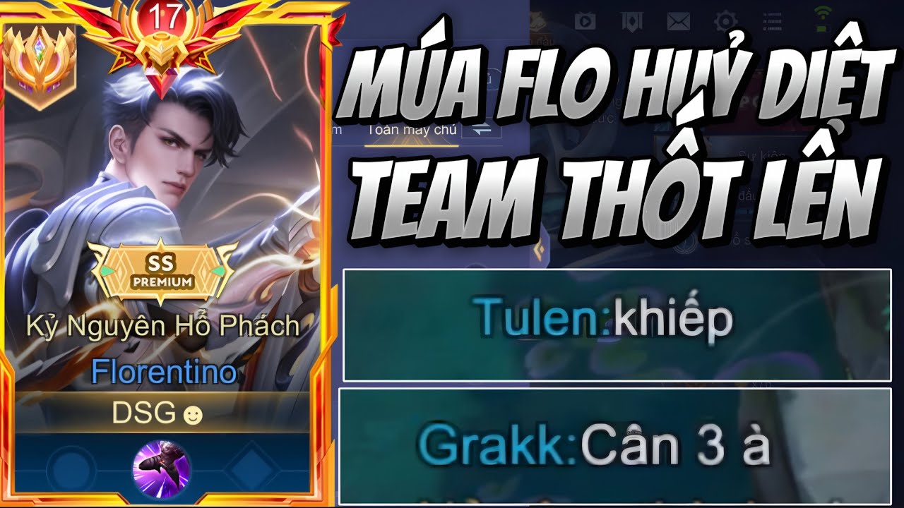 Một Đêm DSG Múa Flo Huỷ Diệt Khiến Team Thốt Lên 