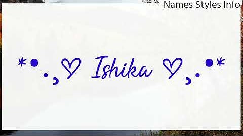 Ishika Name Style | Ishika Name Signature Style | Ishika Signature Style | Ishika Name Status | Sign