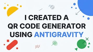 I created a QR code generator using antigravity  screenshot 5