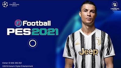 PES 2020 Mobile Patch UCL V4.6.1 Android Best Graphics New Menu Original Logos and Kits 20-21 Update