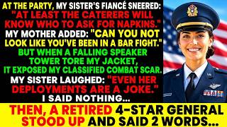 My Sister's Fiancé Mocked My Uniform At Her Engagement Party—until A 4-Star General Recognized My