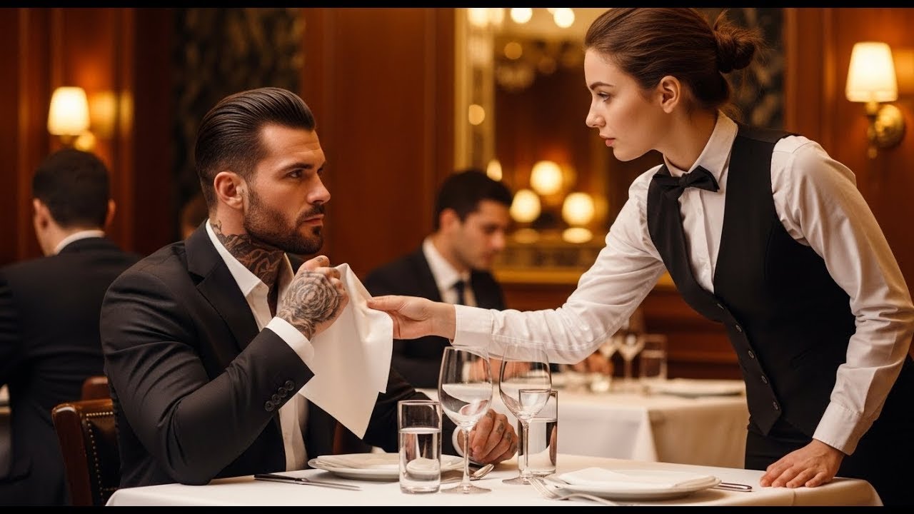 Camarero escribió en servilleta de jefe de la mafia   Se lee Ellos saben que estás aquí  Corre