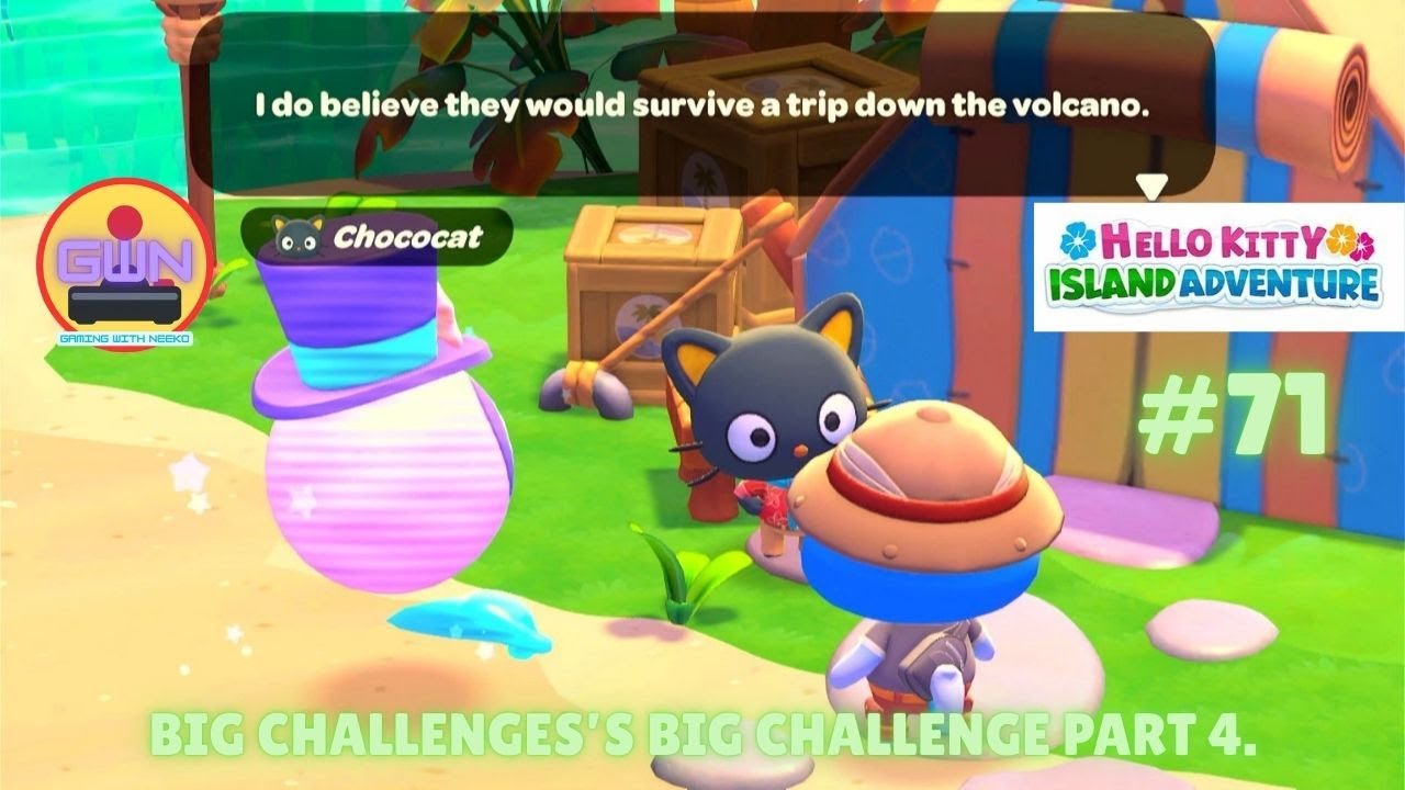 Hello Kitty Island Adventure #71. Big Challenges Big challenges