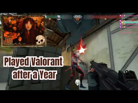 Playing Valorant after a YEAR | mxxmine on Twitch #valorant