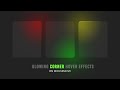 Glowing Corner Hover Effects | CSS & Javascript