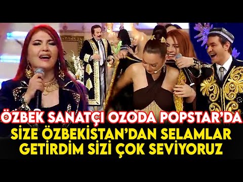 Özbek Sanatçı Ozoda Popstar'a Şarkıları ve Hediyeleriyle Konuk Oldu - Popstar