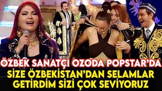 Özbek Sanatçı Ozoda Popstar'a Şarkıları ve Hediyeleriyle Konuk Oldu - Popstar