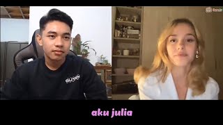 WOW!!! Giulia Italia is COMEBACK || Giulia tiba tiba Live di Instagram nya #ometv #Fikinaki