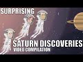 Major Surprising Saturn Discoveries - Video Compilation