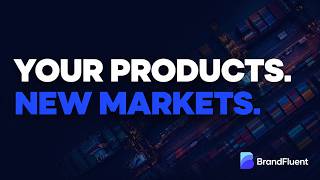 Sell on International Marketplaces. In Weeks, not months! BrandFluent Marketplace Engine