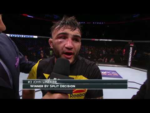 Fight Night Portland: John Lineker Octagon Interview