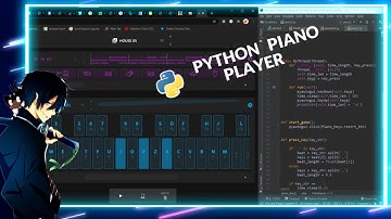 Python bot that plays piano