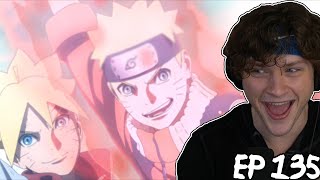 NARUTO AND BORUTO VS URASHIKI! || URASHIKI FINALLY DIES! || Boruto REACTION: Episode 135