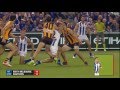 Explosive fighting in AFL 1st Quarter - Hawks v Roos '15