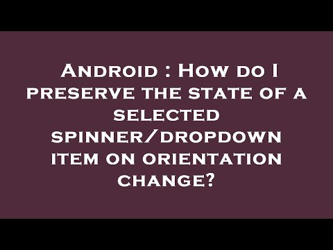Android : How
