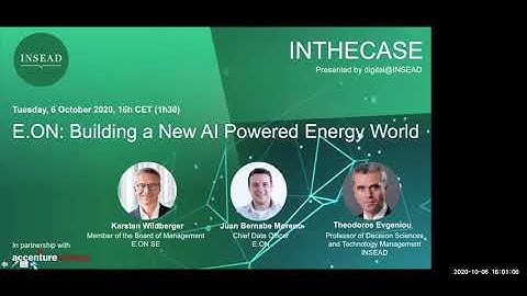 “E.ON: Building a New AI Powered Energy World” w/ Theos Evgeniou & Karsten Wildberger