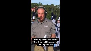 Trying To Soak In The Moments Aces Vincent Brothers Are Back Together On The Football Field