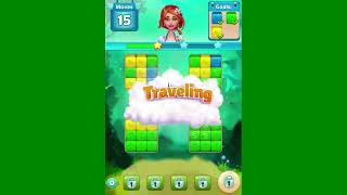 Traveling Blast : Match 3 Puzzle Gameplay | Level 4 screenshot 3