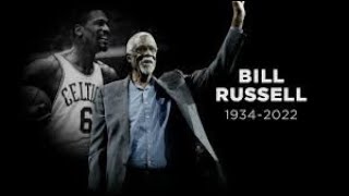 NBA Tribute to Bill Russell Boston Celtics Champion on and off the Court