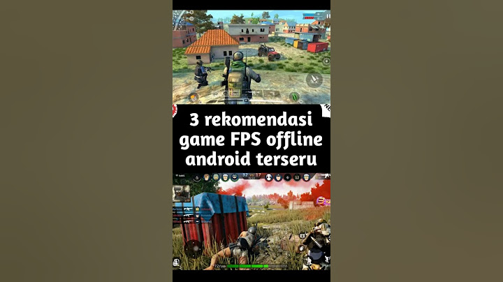 3 rekomendasi game FPS offline android terseru #rekomendasigame #gameoffline