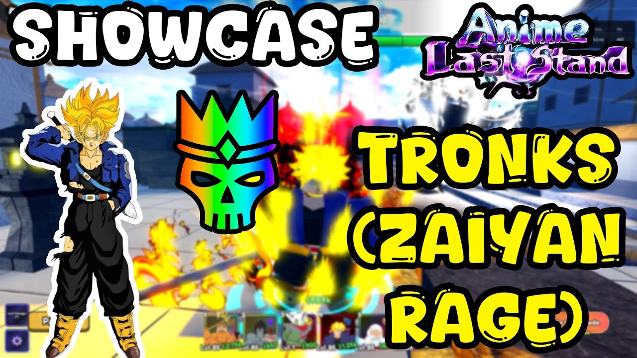Overload Showcase TRONKS (ZAIYAN RAGE) OVERLORD SHOWCASE IN ANIME LAST STAND !! - YouTube