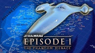 ALL Star Wars PLANETS visited in EPISODE 1 (Galaxy Map) - Star Wars Explained