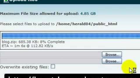 How to Move Your WordPress Blog to a Different Server and Web Address Part 1 of 2