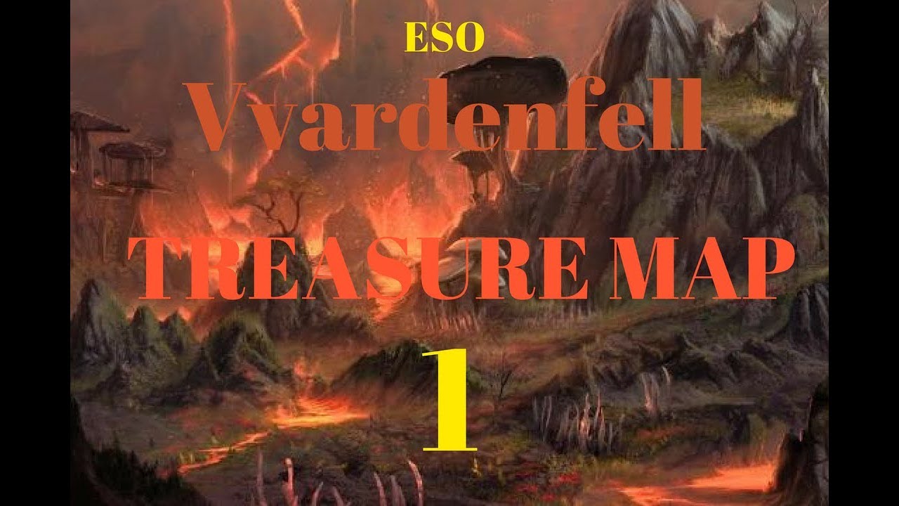 ESO VVARDENFELL TREASURE MAP 1 YouTube