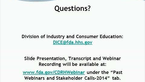 Webinar: Medical Devices Cybersecurity in 510(k) Premarket Submissions