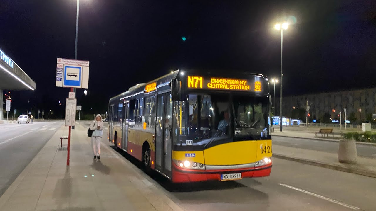Solaris Urbino 12 III #1421 (MZA Warszawa) [🚍N71]