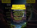 Earth | 65% of Earth Is Hidden Below You | Sign of ALLAH |  #allah #knowledge #learnarab #Geology