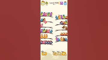 Bird sort color game level 1435 #leveldesign #playgaming #colorgame #gameplay #colorconcept #color