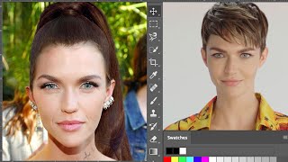 Ruby Rose Photoshops Herself Into 7 Different Looks | Allure
